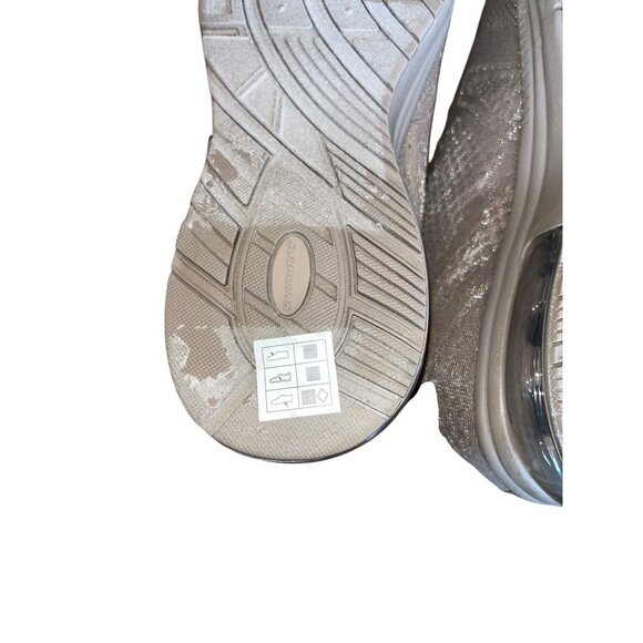 Skechers Women's Wide Fit Memory Foam Sneakers - Machine Washable & Comfortable - Picture 8 of 9